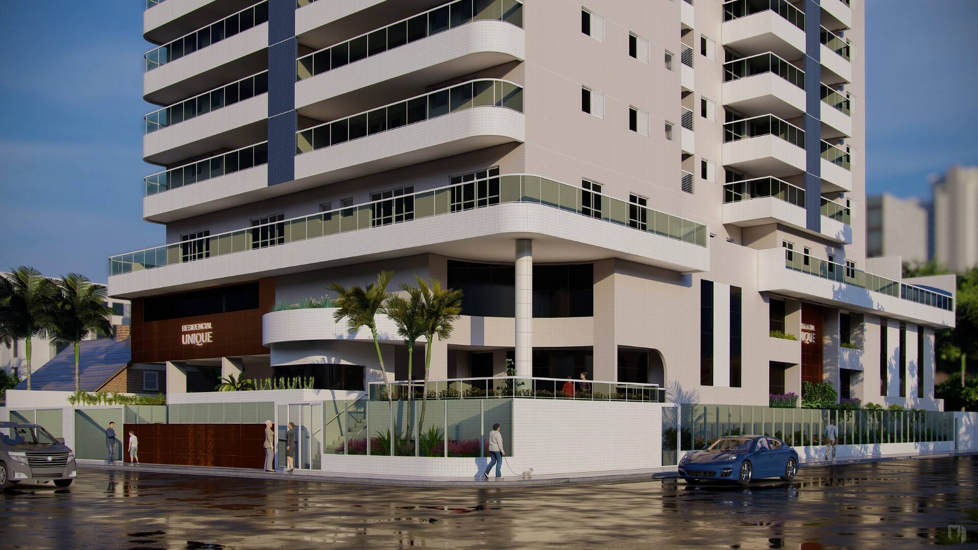 Apartamento Lançamento em Mongaguá de quarto dormitórios com suíte