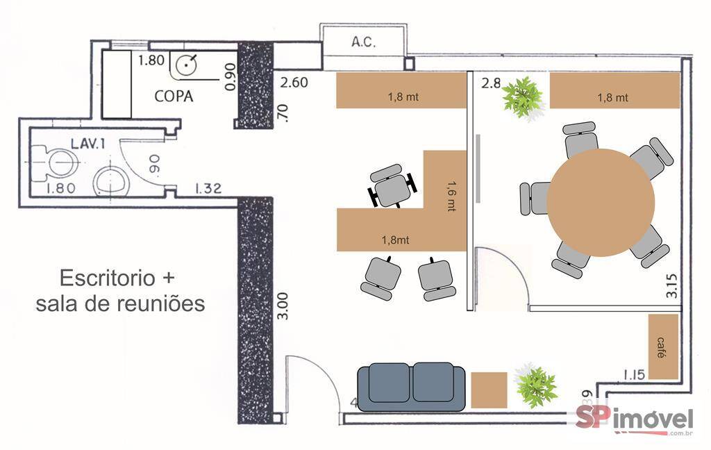 Sala-Conjunto, 30 m² - Foto 6