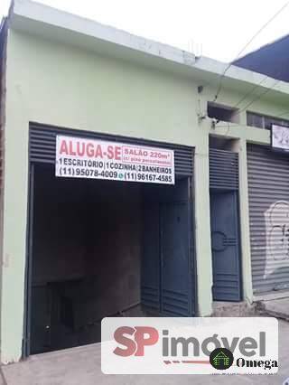 Salão Comercial P/Alugar - Vila Marieta  zL - Com 220 Metros Quadrados